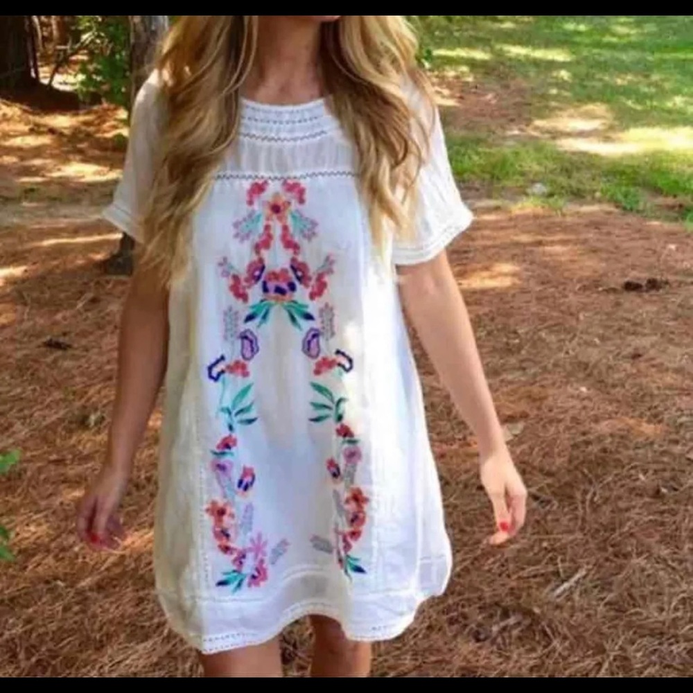 Embroidered Dress